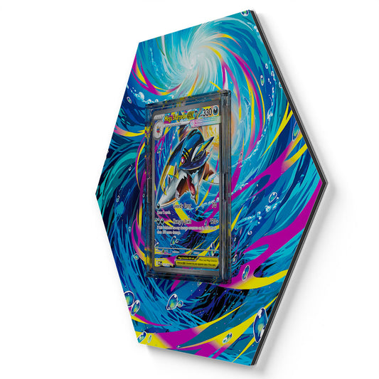 127/094 Méga-Sharpedo EX - Extended Artwork Pokemon Card Display
