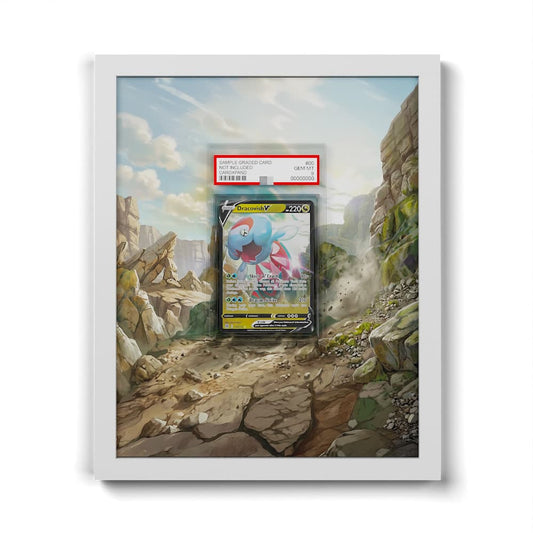 114/172 Dracovish V - Extended Artwork Framed Pokemon Card Display