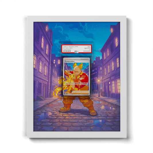 119 Souffleur de Feu - Extended Artwork Framed Pokemon Card Display
