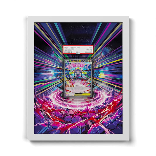 120 Méga-Zygarde EX - Extended Artwork Framed Pokemon Card Display