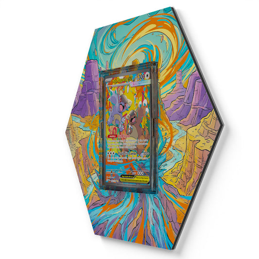 182/132 Méga-Kangourex EX - Extended Artwork Pokemon Card Display