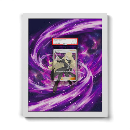 148 Cynthia - Extended Artwork Framed Pokemon Card Display