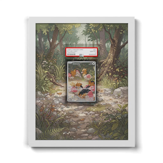 151 Piafabec - Extended Artwork Framed Pokemon Card Display