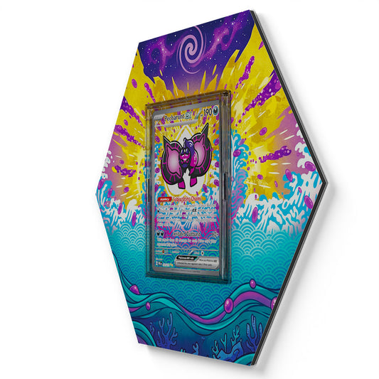 163/131 Pêchaminus EX - Extended Artwork Pokemon Card Display