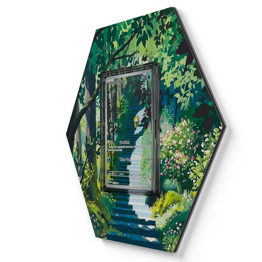 175/165 Psykokwak - Extended Artwork Pokemon Card Display