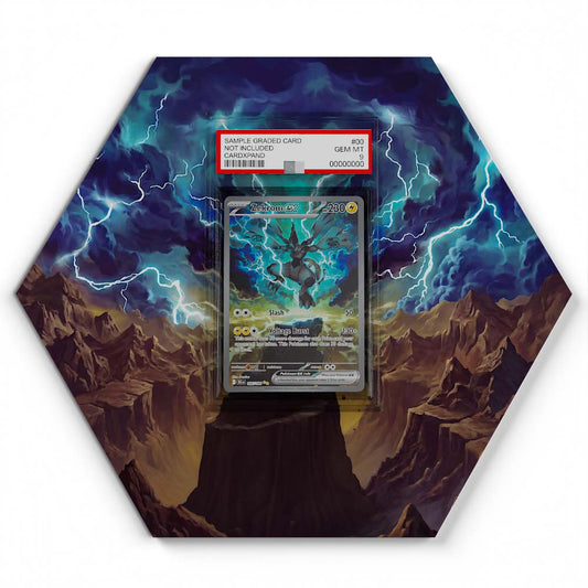 166/086 Zekrom EX - Extended Artwork Pokemon Card Display