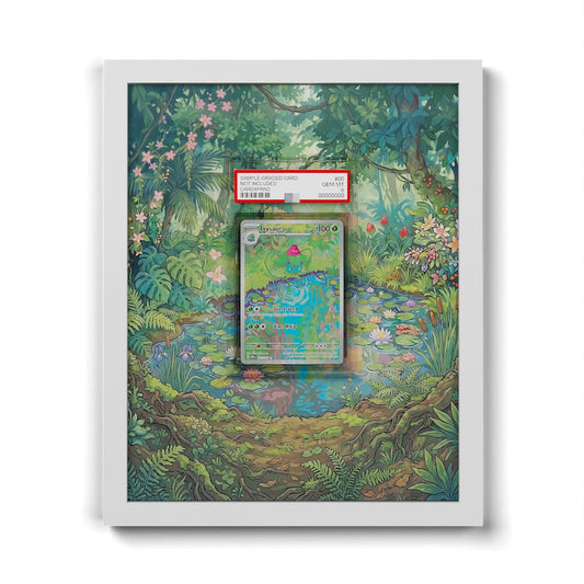 167 Herbizarre - Extended Artwork Framed Pokemon Card Display