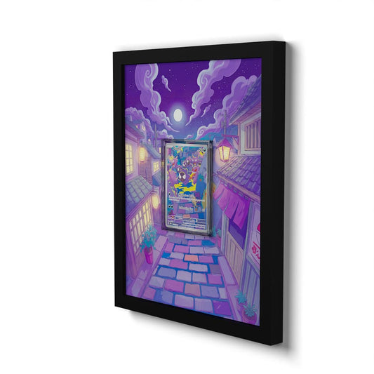 177 Fantominus - Extended Artwork Framed Pokemon Card Display
