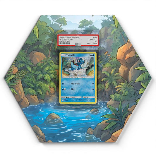 105 Crapustule - Extended Artwork Pokemon Card Display