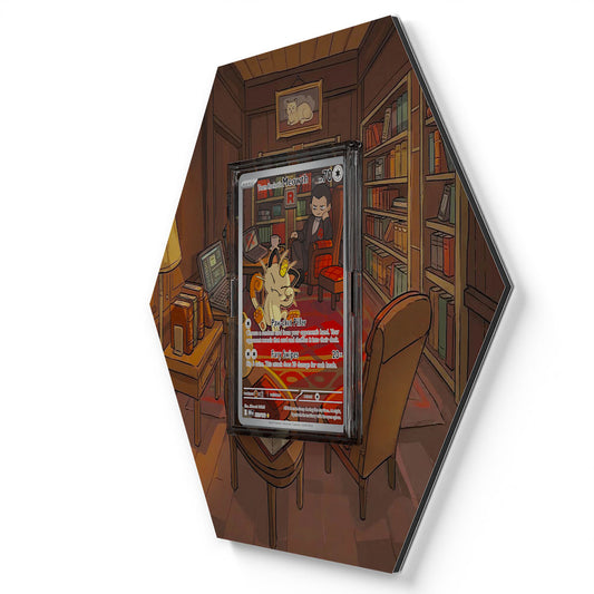 203/182 Miaouss de la Team Rocket - Extended Artwork Pokemon Card Display