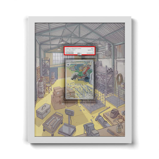 184/167 Galegon - Extended Artwork Framed Pokemon Card Display