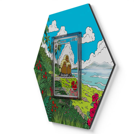 208/191 Triopikeur d'Alola - Extended Artwork Pokemon Card Display