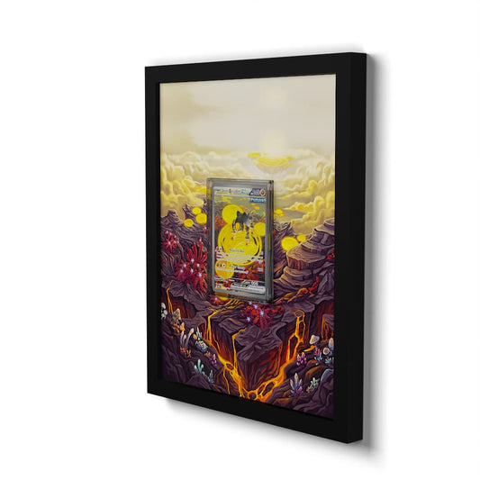 207 Roc-de-Fer EX - Extended Artwork Framed Pokemon Card Display