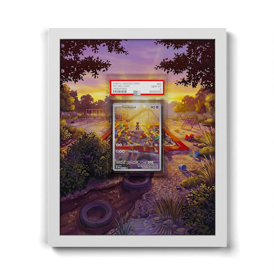 214 Bacabouh - Extended Artwork Framed Pokemon Card Display