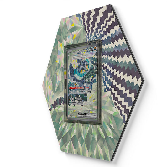 215/167 Ogerpon Masque de la Pierre EX - Extended Artwork Pokemon Card Display