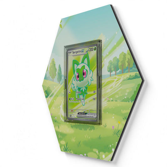 251/217 Poussacha EX - Extended Artwork Pokemon Card Display