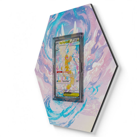 290/217 Méga-Dracolosse EX - Extended Artwork Pokemon Card Display