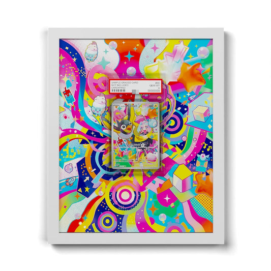 231 Zapétrel de Mashynn - Extended Artwork Framed Pokemon Card Display