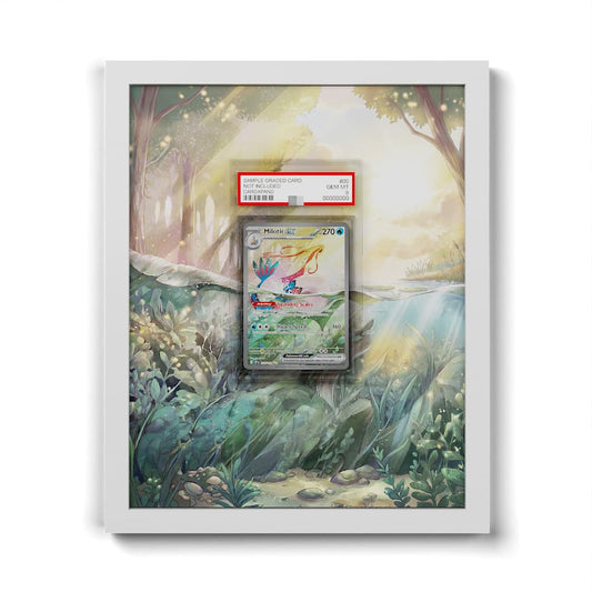 237 Milobellus EX - Extended Artwork Framed Pokemon Card Display