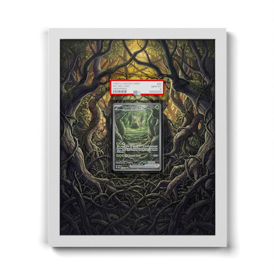 257 Chongjian EX - Extended Artwork Framed Pokemon Card Display