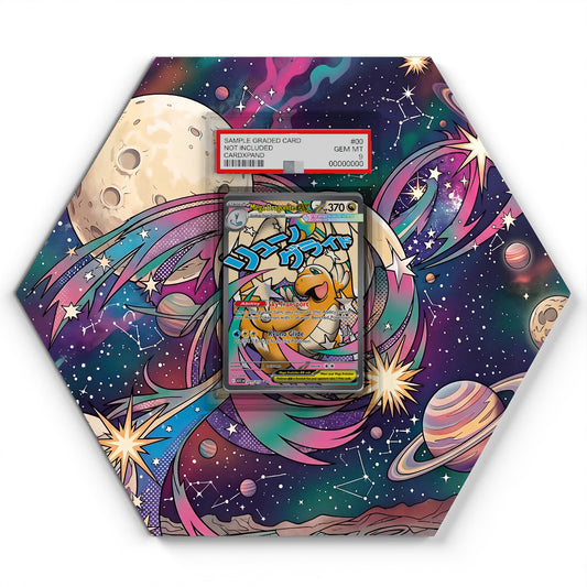 271/217 Méga-Dracolosse EX - Extended Artwork Pokemon Card Display