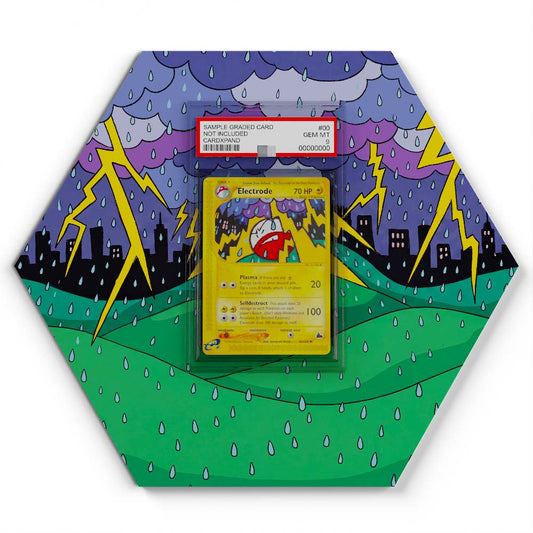 36/144 Electrode - Extended Artwork Pokemon Card Display