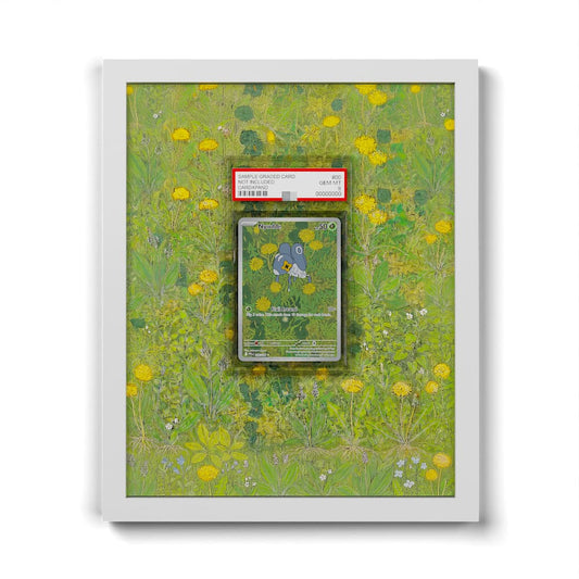 96 Lilliterelle - Extended Artwork Framed Pokemon Card Display