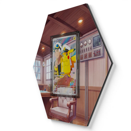 0709/09 Capitaine Pikachu - Extended Artwork Pokemon Card Display