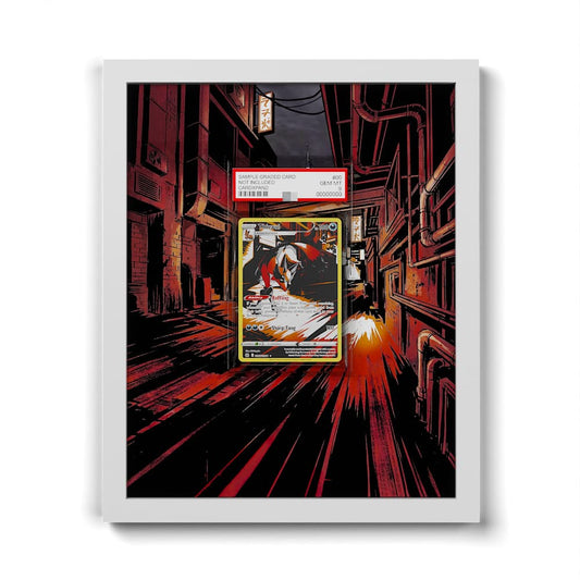 GG17 Roublenard - Extended Artwork Framed Pokemon Card Display