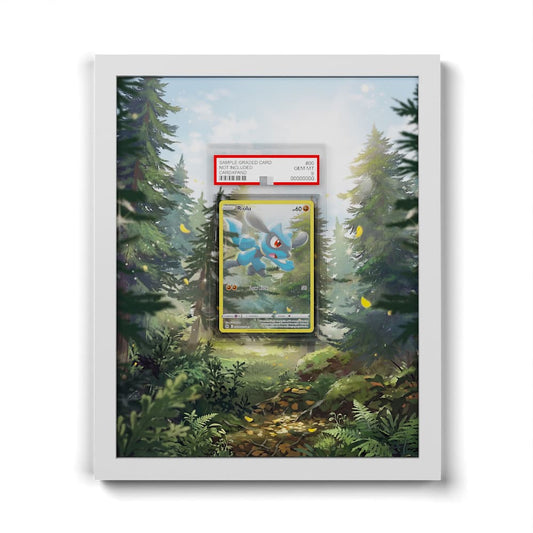 GG26 Riolu - Extended Artwork Framed Pokemon Card Display