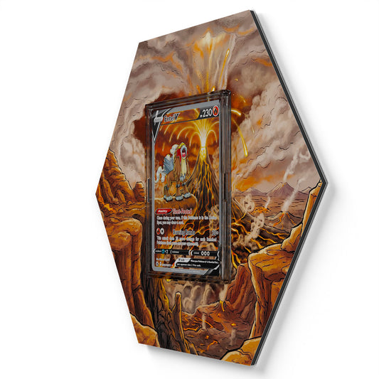 GG36/GG70 Entei V - Extended Artwork Pokemon Card Display