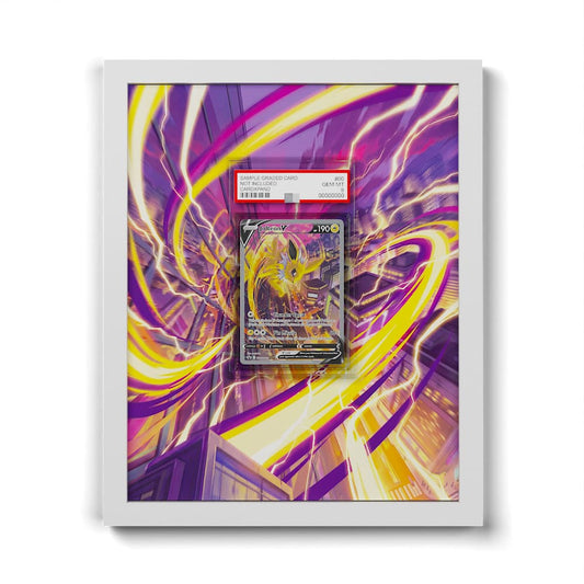 SWSH183 Voltali - Extended Artwork Framed Pokemon Card Display