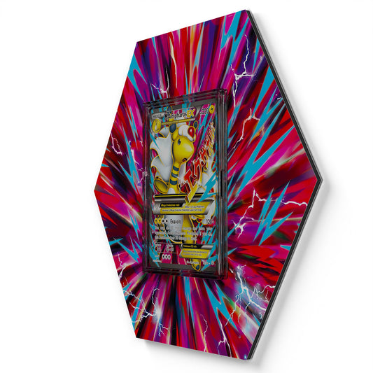 088/098 Méga-Pharamp EX - Extended Artwork Pokemon Card Display