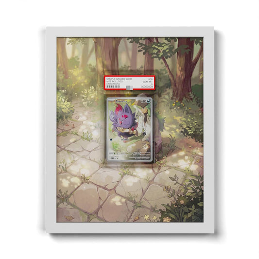 189 Zorua de N - Extended Artwork Framed Pokemon Card Display