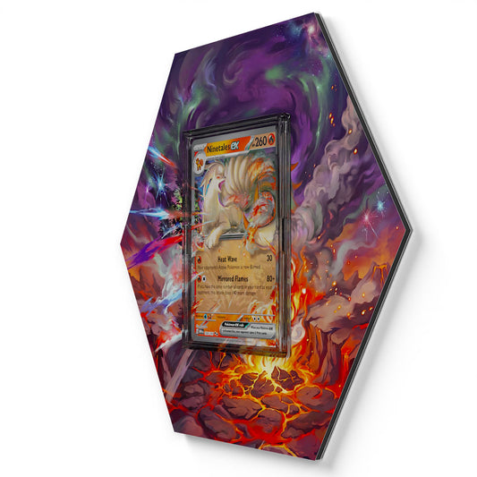 038/165 Feunard EX - Extended Artwork Pokemon Card Display