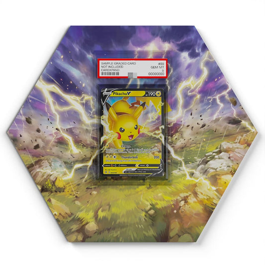 043/185 Pikachu V - Extended Artwork Pokemon Card Display