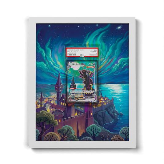 215/203 Noctali VMAX - Extended Artwork Framed Pokemon Card Display