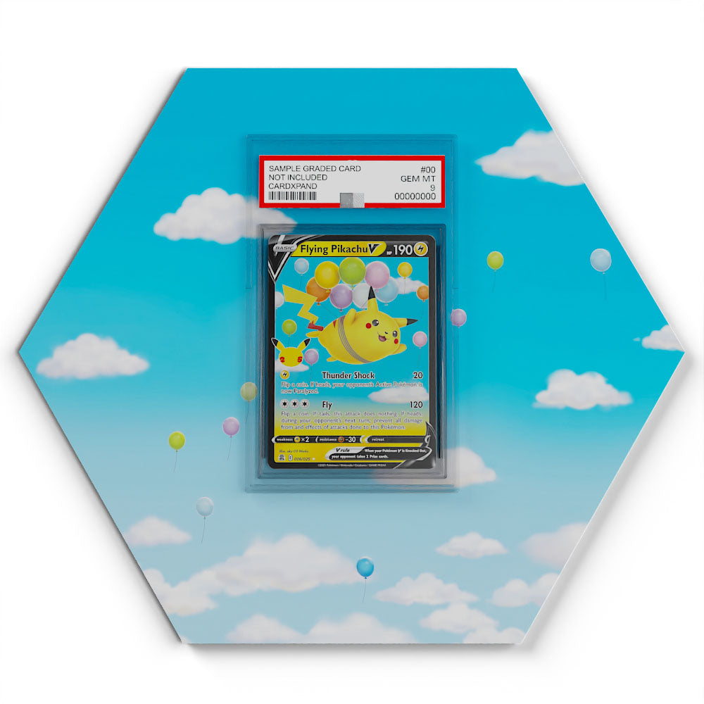 6/025 Pikachu Volant - Extended Artwork Pokemon Card Display