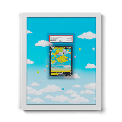 006 Pikachu Volant - Extended Artwork Framed Pokemon Card Display