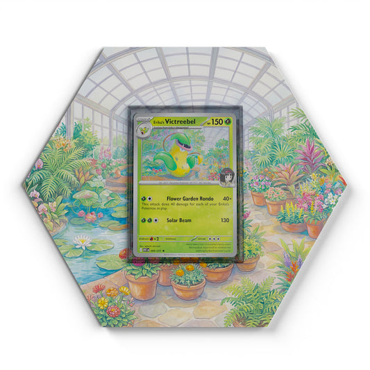 006/217 Empiflor d’Erika - Extended Artwork Pokemon Card Display