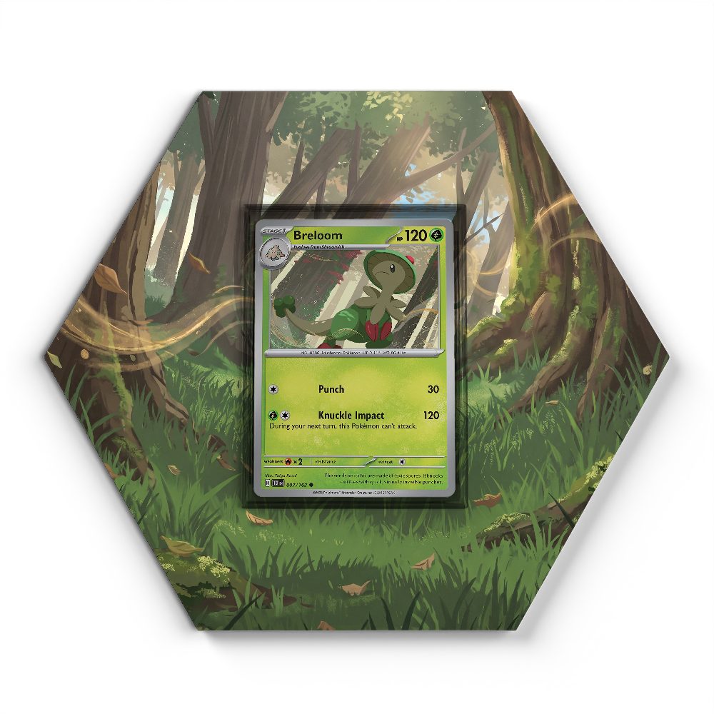 105 Crapustule - Extended Artwork Pokemon Card Display