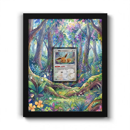 0102/15 Eevee - Extended Artwork Pokemon Card Frame