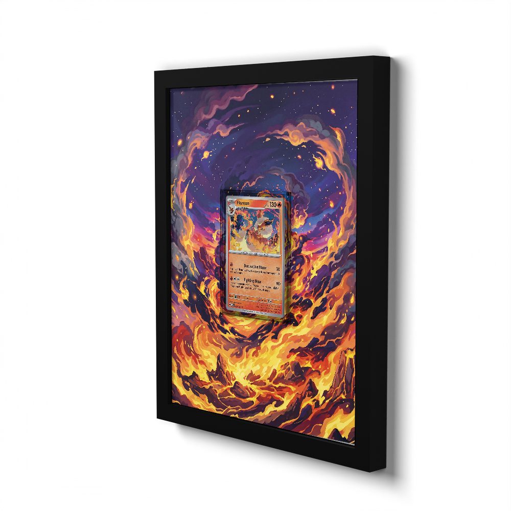 013/131 Flareon - Extended Artwork Pokemon Card Frame