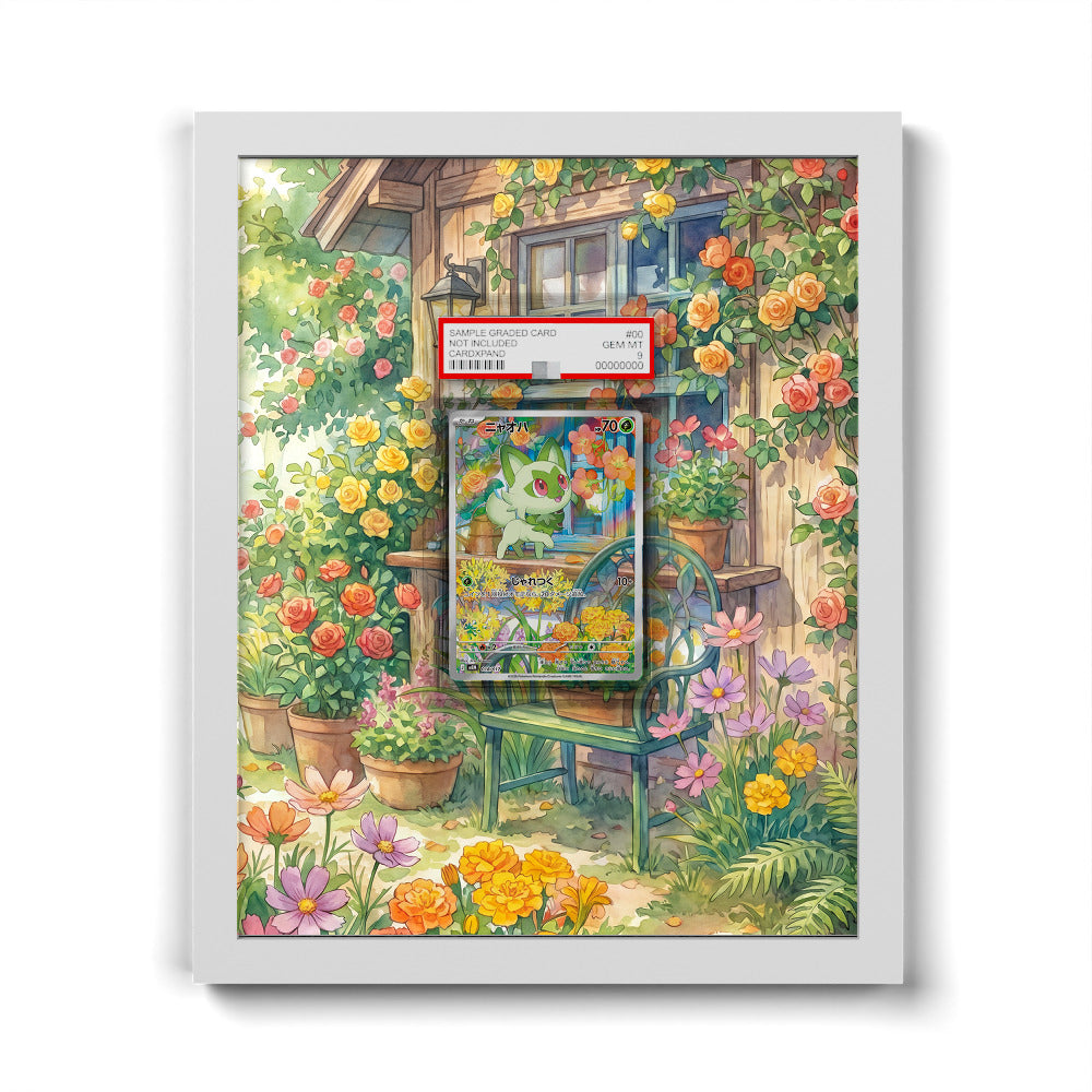 018/017 Sprigatito - Extended Artwork Pokemon Card Frame