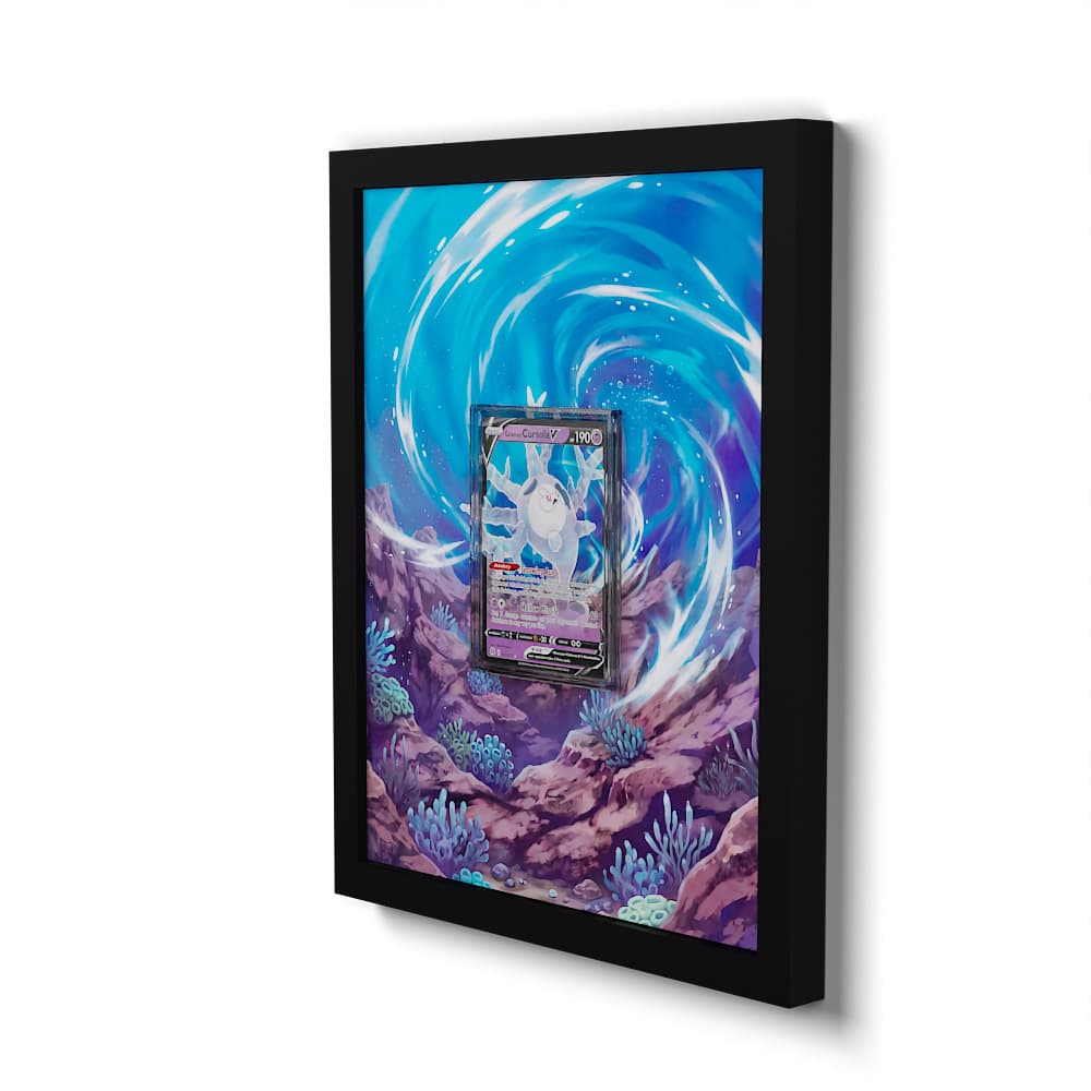 021/073 Corayôme V - Extended Artwork Framed Pokemon Card Display