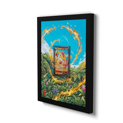 022/159 Flamoutan V - Extended Artwork Framed Pokemon Card Display