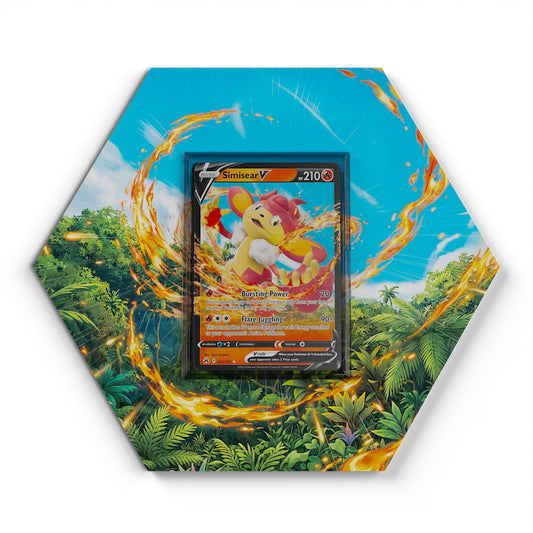 022/159 Flamoutan V - Extended Artwork Pokemon Card Display