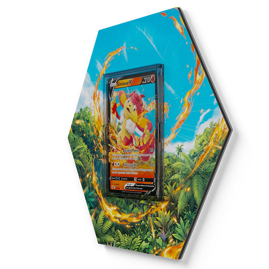 022/159 Flamoutan V - Extended Artwork Pokemon Card Display