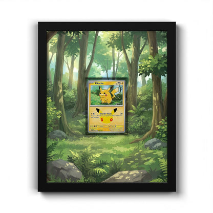 023/128 Pikachu - Extended Artwork Pokemon Card Frame