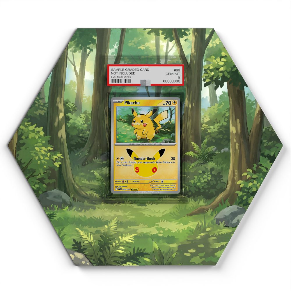 105 Crapustule - Extended Artwork Pokemon Card Display